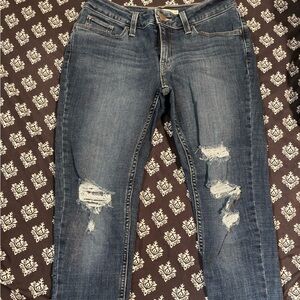 Levi’s Distressed Skinny Jeans - Blue